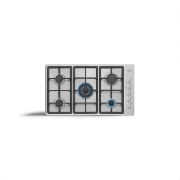سطح سمفر غاز 90 سم  5 عيون  SMF-H 9500  QGWIM-S مفاتيح جانبيه