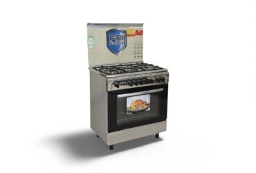 فرن غاز كرونى 55*80 سم 5 شعلات - ستيل