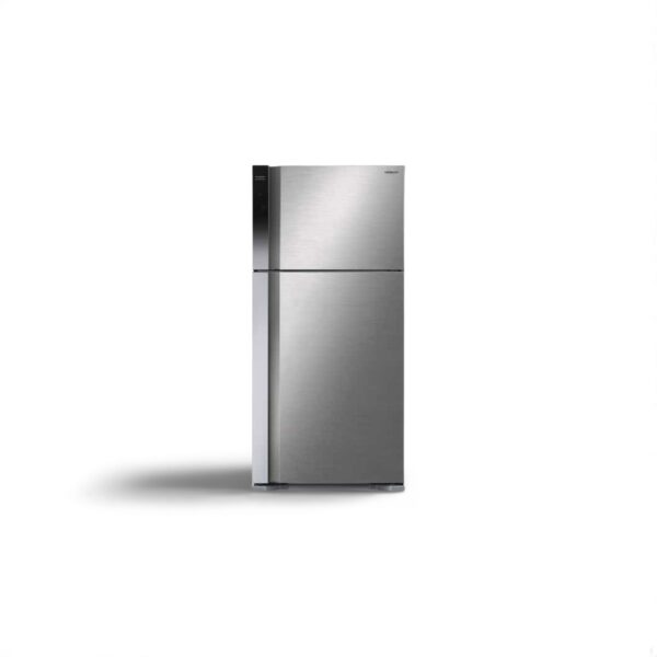 ثلاجة هيتاشي 18 قدم بابين - سلفر