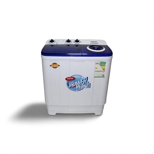 غسالة حوضين نيكاى 10 كيلو - ابيض