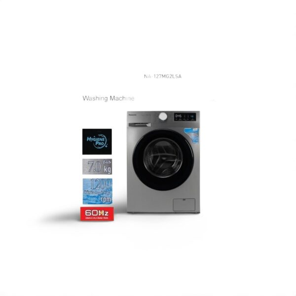 غسالة تعبئة امامية بناسونيك تنشيف 75% - 7 كيلو