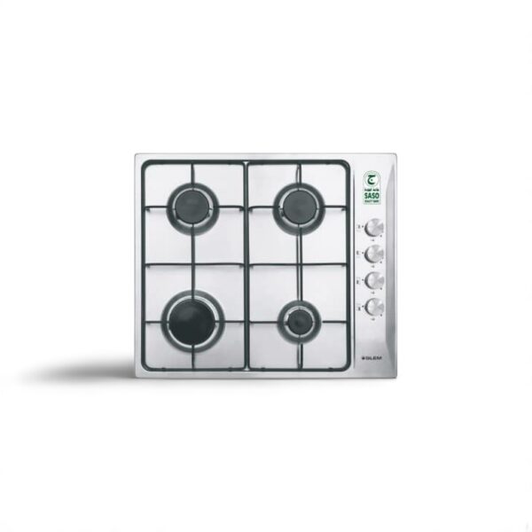 فرن سطحي غاز جليم غاز 60 سم 4 عيون بلت ان - استيل
