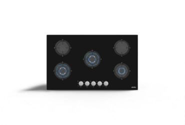 فرن سطحي غاز بلت ان سمفر زجاجي 90 سم 5 شعلات