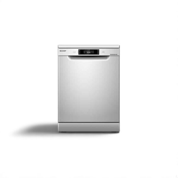 غسالة اطباق شارب 8 برامج 14 مكان - سلفر