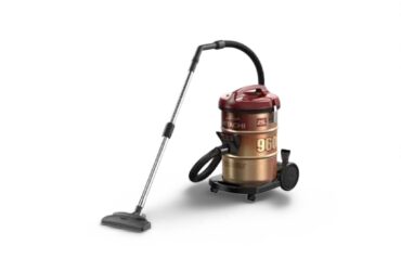 مكنسة هيتاشي برميل - 21 لتر - احمر