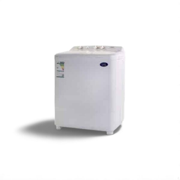 غساله حوضين 14 كيلو يونكس - ابيض