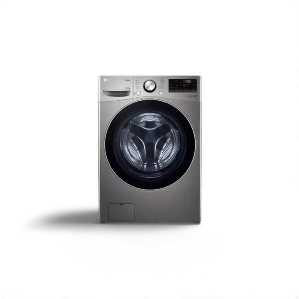 غسالة ال جي 13 كيلو أمامي تنشيف 100% - فضي غسالة L.G WS 1308 XMT  (WT)