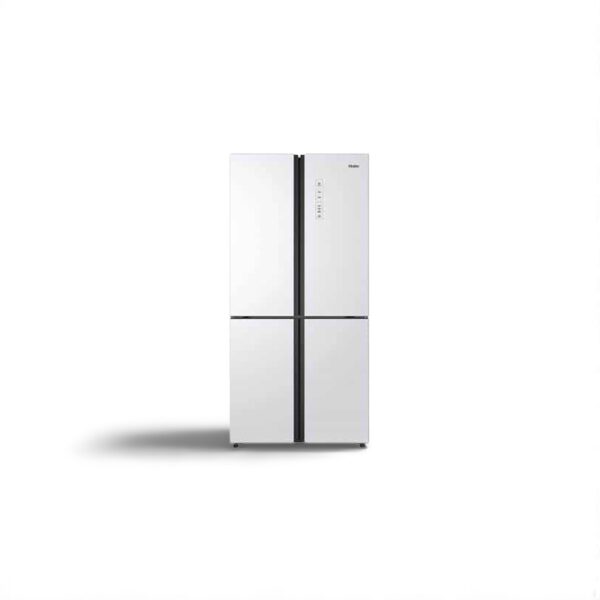 ثلاجة دولابي هاير 17.8 قدم 4 باب إنفرتر -  أبيض