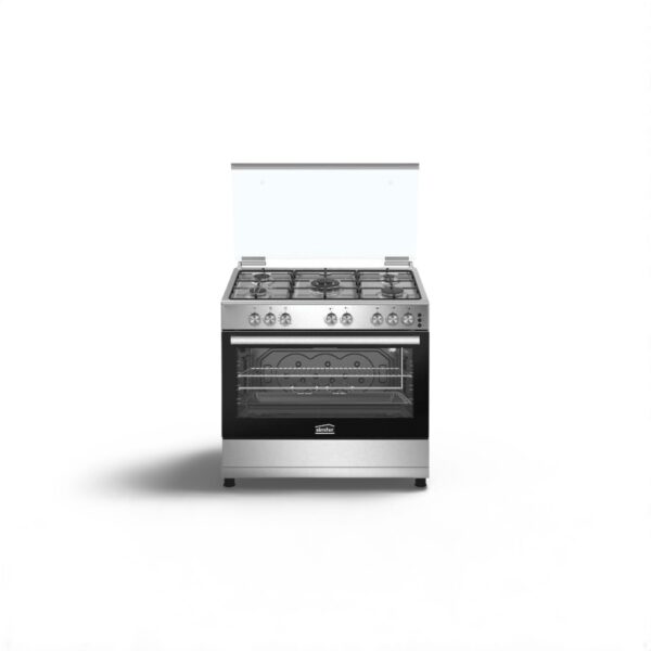 فرن سمفر 60*90 استيل  F 9502 SGWHM    SMF04  شبك ثقيل بمروحة