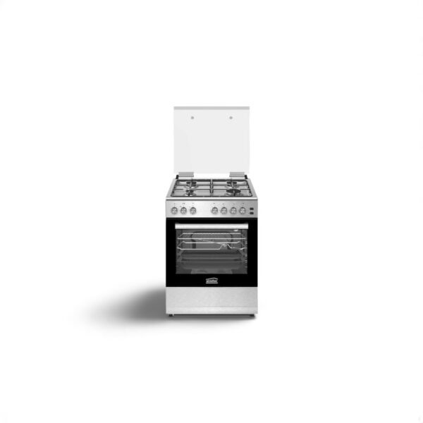 فرن سيمفر 60*60 4 عيون غاز - ستيل - تركي