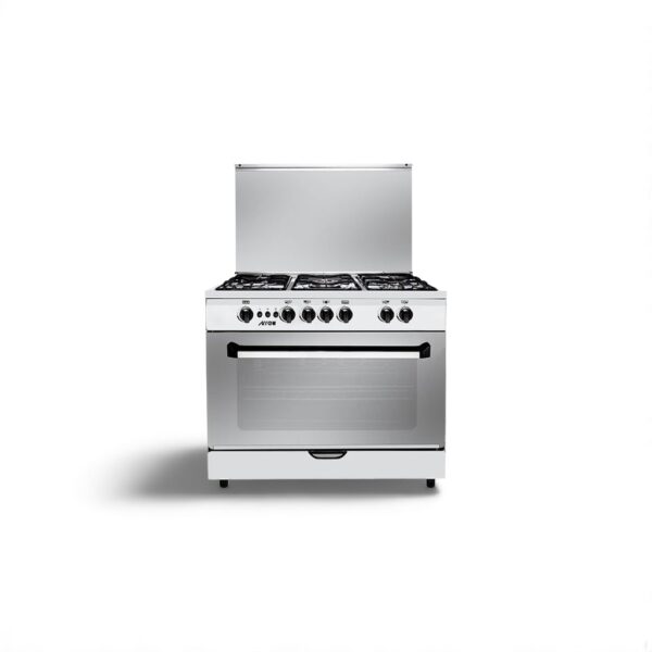 فرن غاز ارو 60*90 سم 5 عيون أمان كامل - تركي