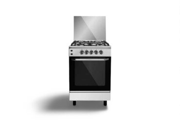 فرن غاز GVC برو 55*55 مصري 4 شعلات - ستيل