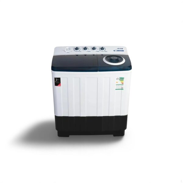 غسالة حوضين ارو 18 كجم - أبيض  RO-20TTK