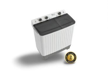 غسالة حوضين دانسات 6.5 كجم - أبيض